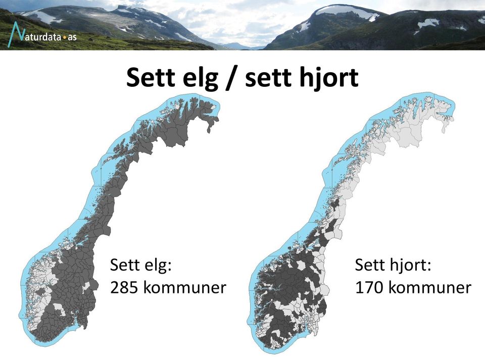 285 kommuner Sett