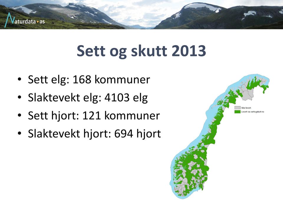 4103 elg Sett hjort: 121