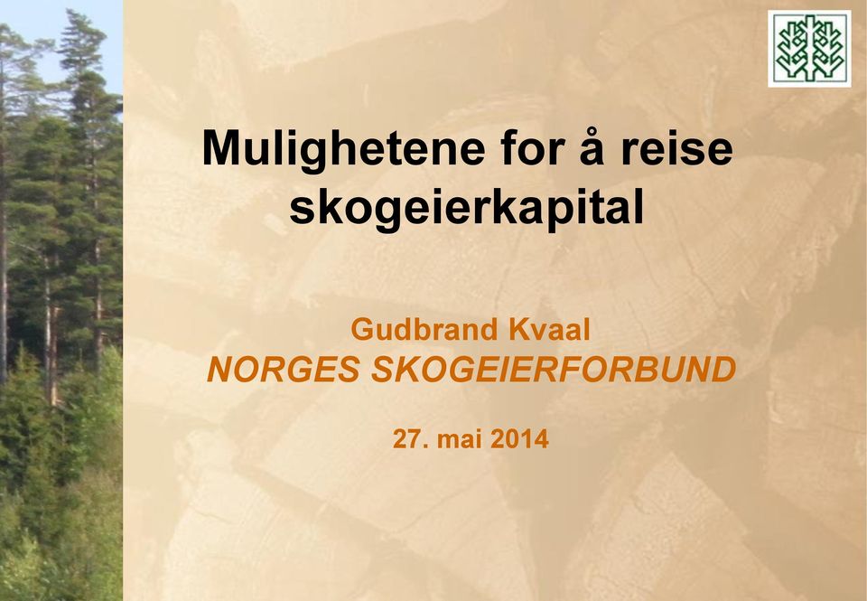 Gudbrand Kvaal NORGES