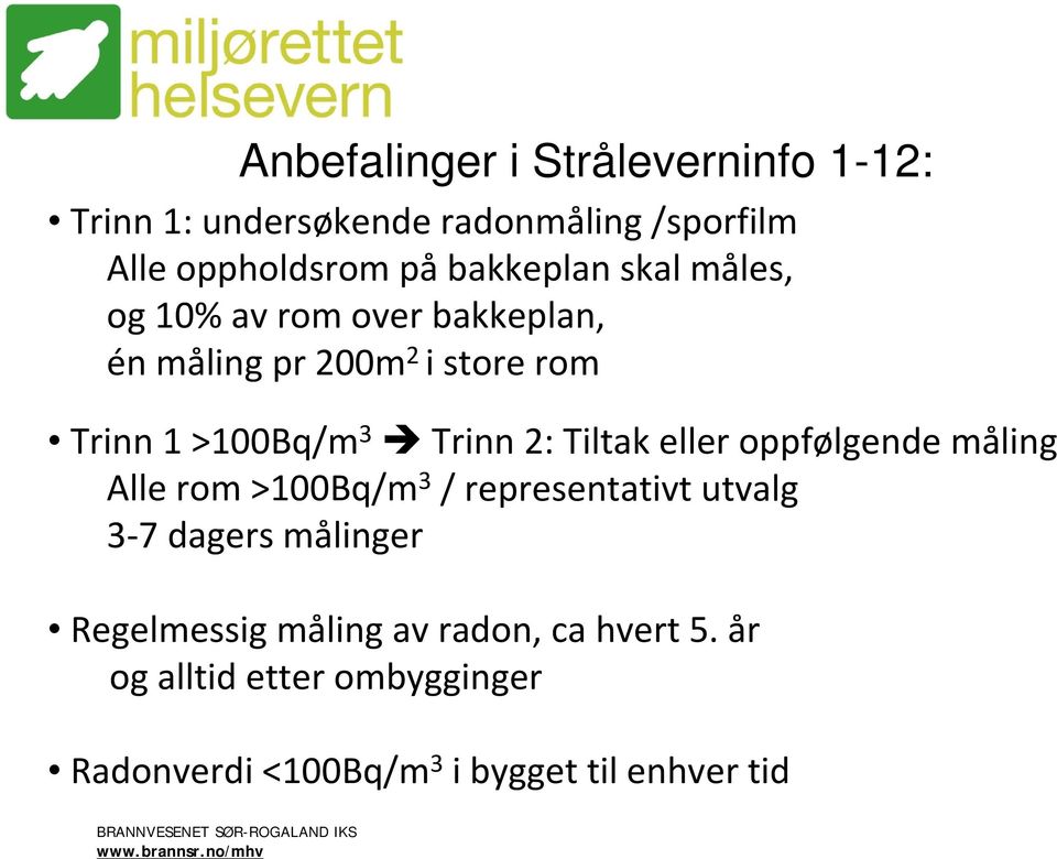 Erfaringer med måling av radon i skoler og barnehager i Sør Rogaland - PDF  Free Download