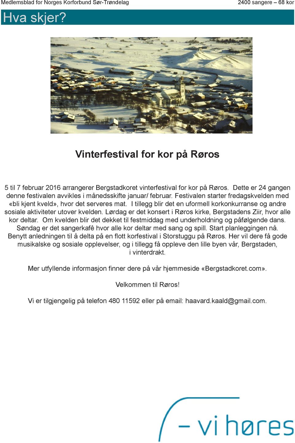 Medlemsblad for Norges Korforbund Sør-Trøndelag - PDF Free Download