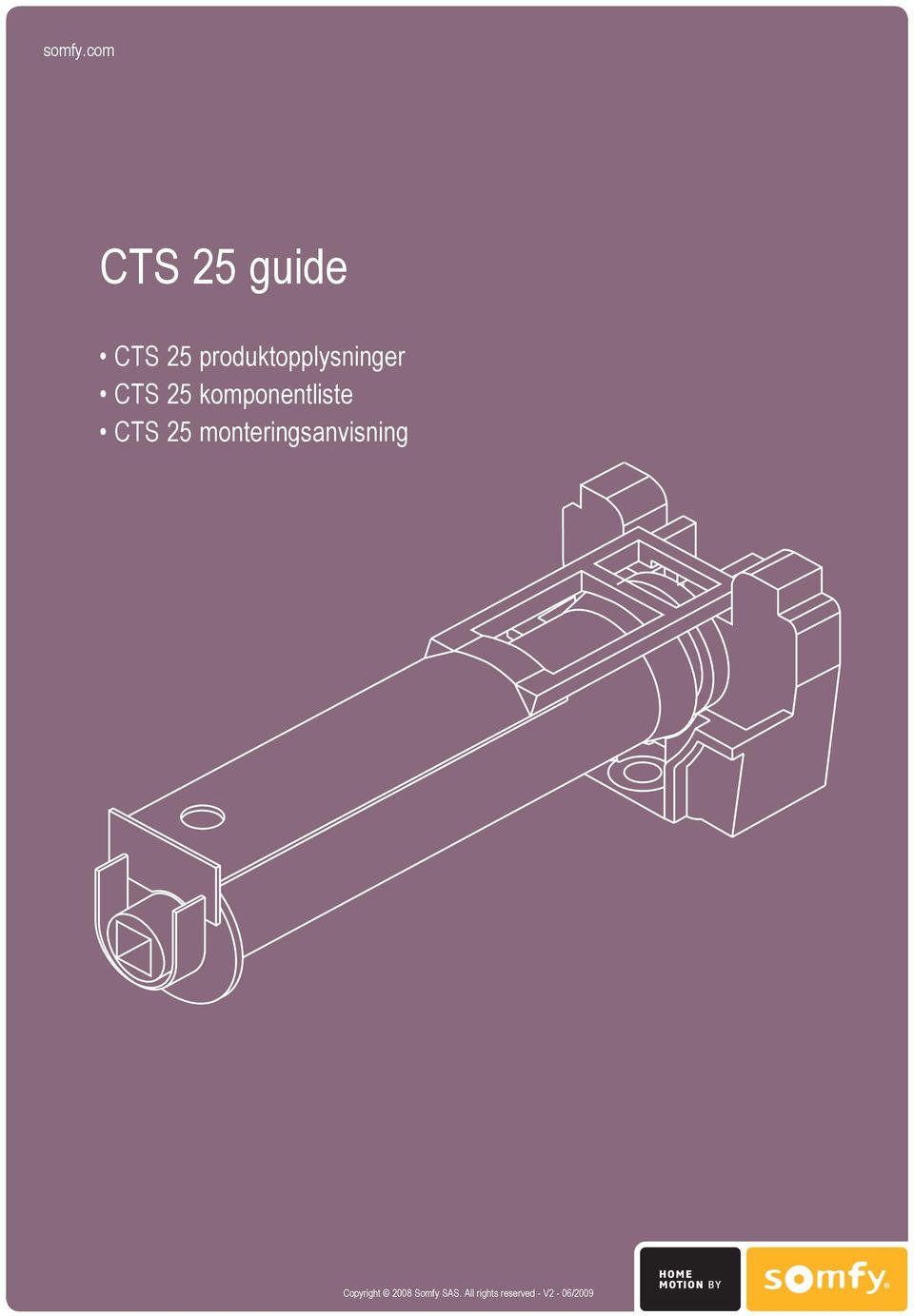 produktopplysninger CTS 25