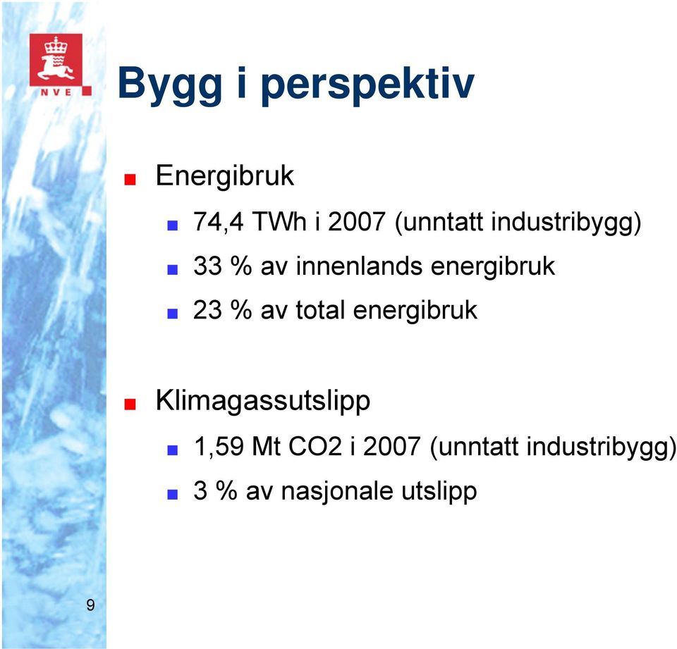 energibruk 23 % av total energibruk