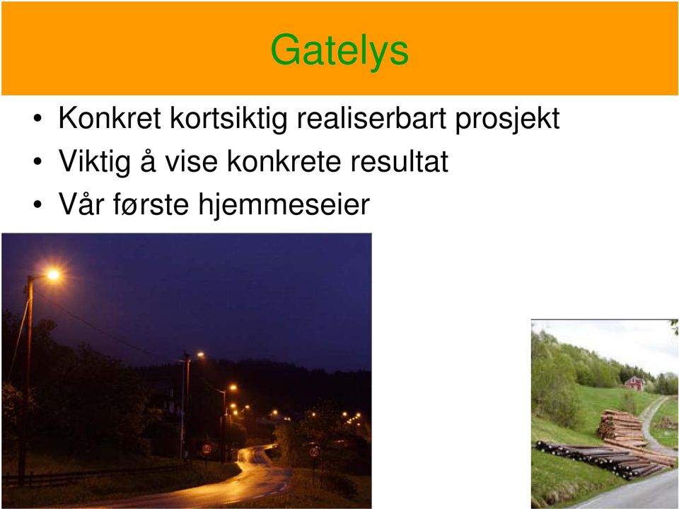 prosjekt Viktig å vise