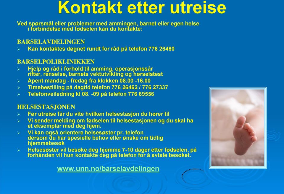 00 Timebestilling på dagtid telefon 776 26462 / 776 27337 Telefonveiledning kl 08.