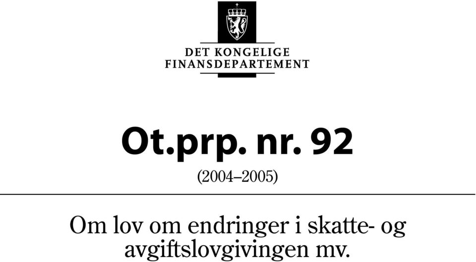 endringer i skatte- og