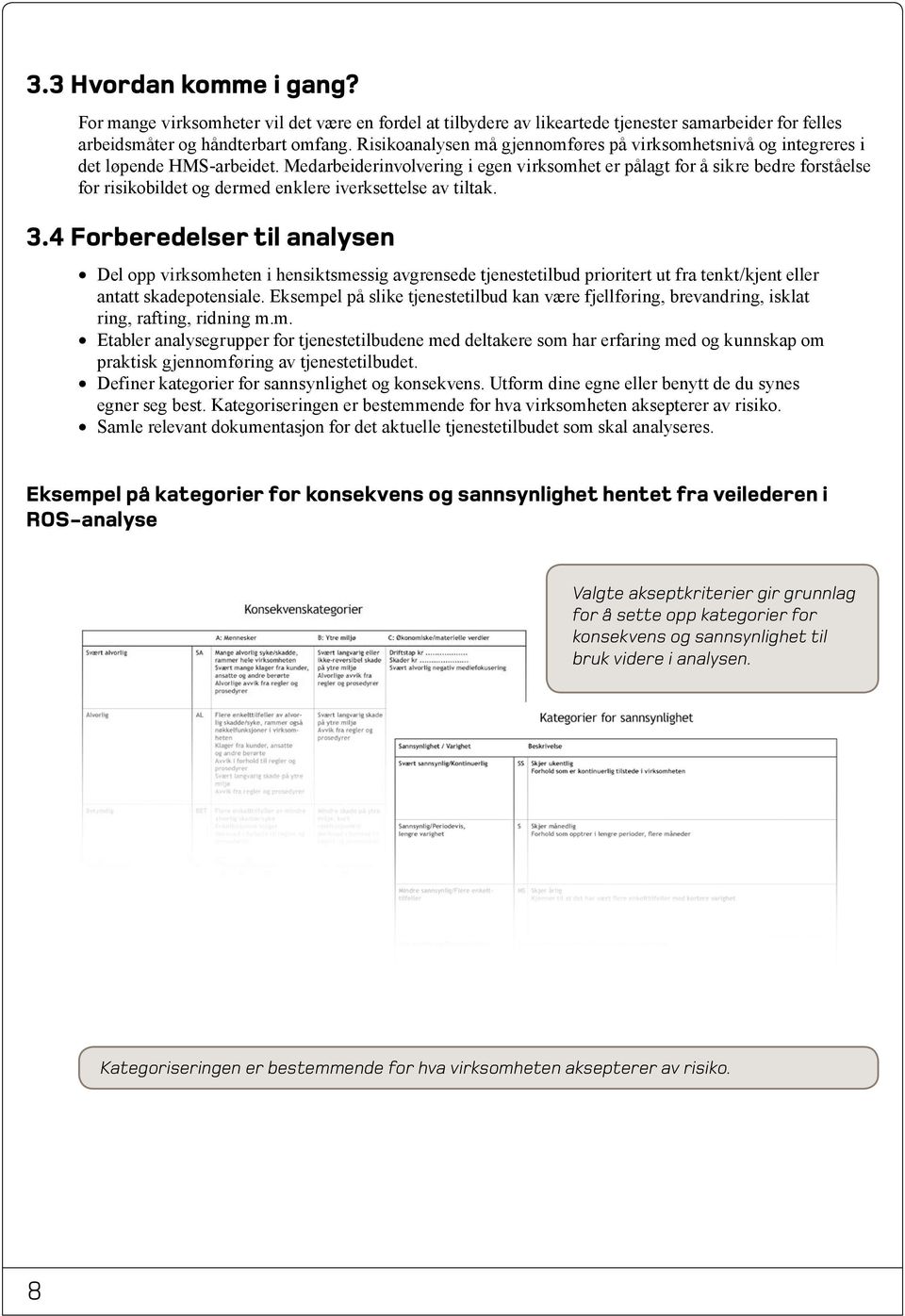 Medarbeiderinvolvering i egen virksomhet er pålagt for å sikre bedre forståelse for risikobildet og dermed enklere iverksettelse av tiltak. 3.