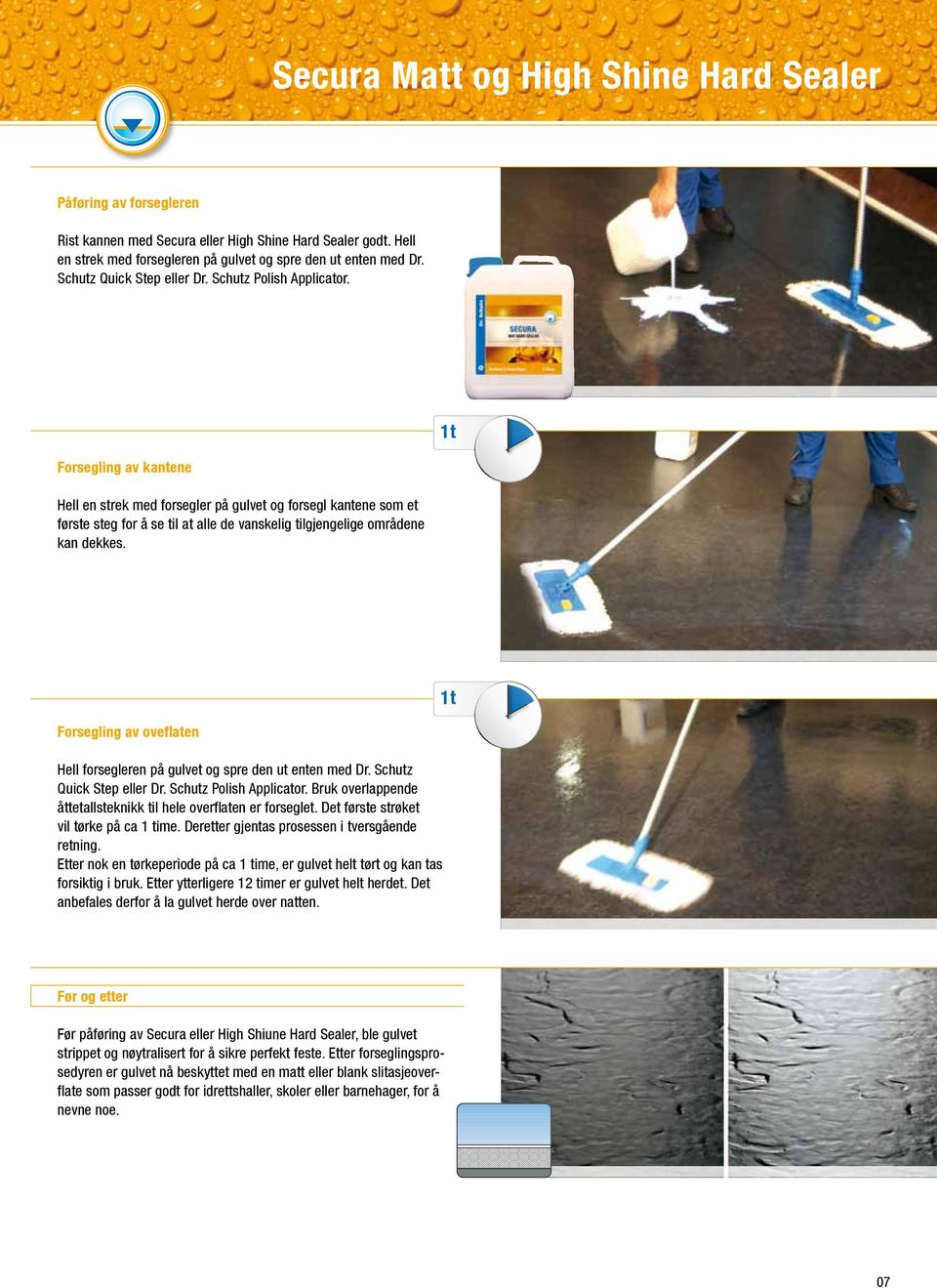 DR. SCHUTZ Beskyttelse og renovering av myke gulv forklart steg for steg -  PDF Free Download