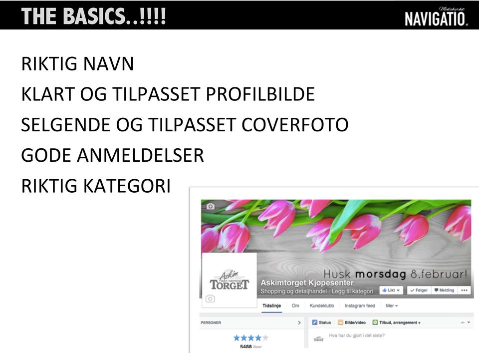 KLARTOGTILPASSETPROFILBILDE