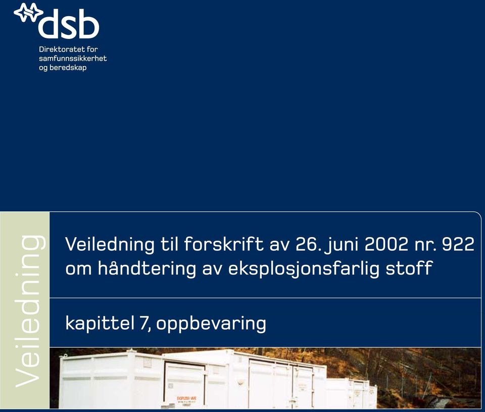 922 om håndtering av