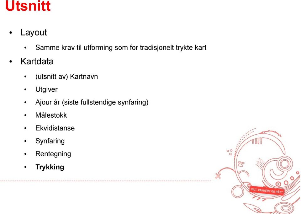 Kartnavn Utgiver Ajour år (siste fullstendige