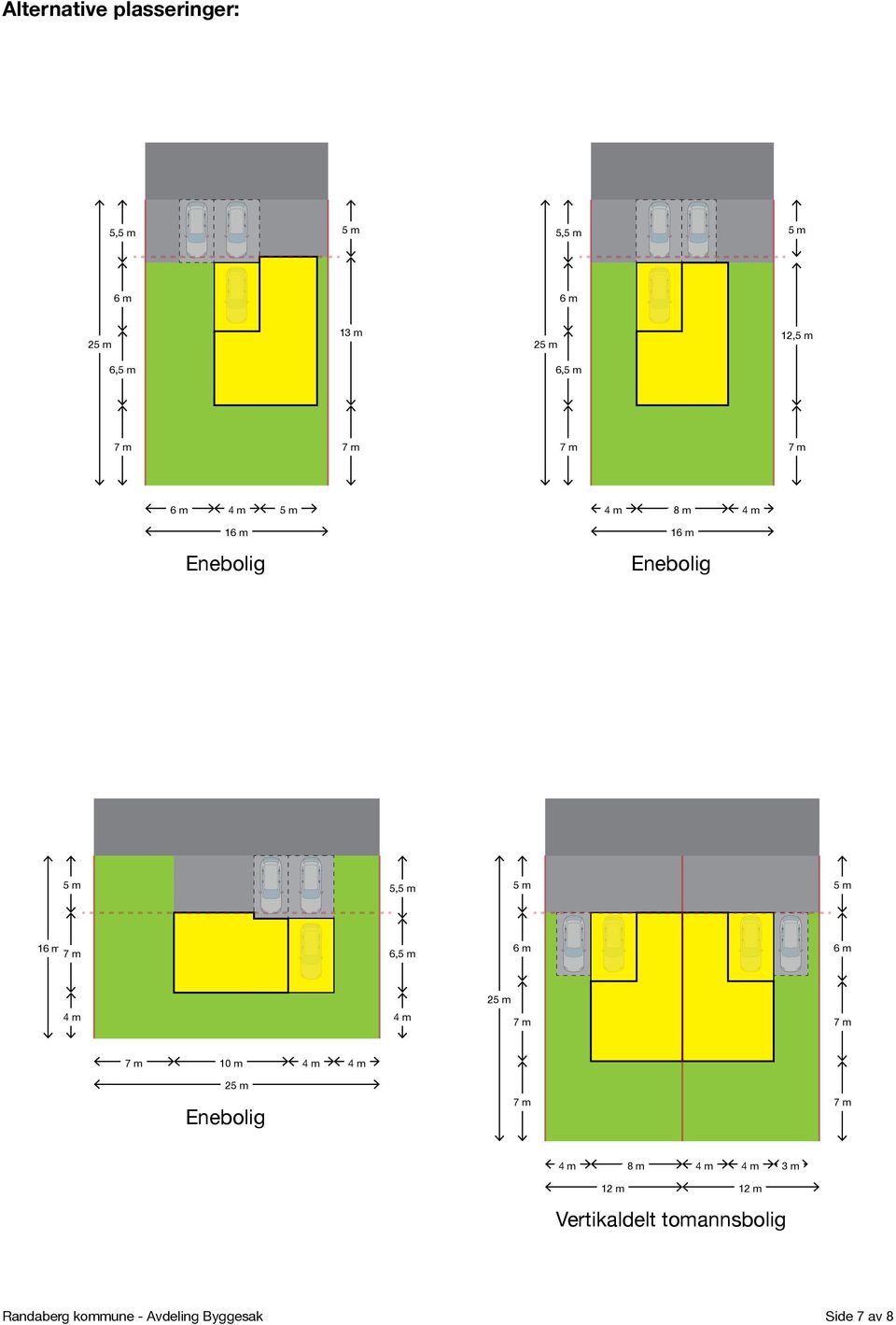 Enebolig 5 m 5,5 m 5 m 5 m 1 6,5 m 10 m Enebolig