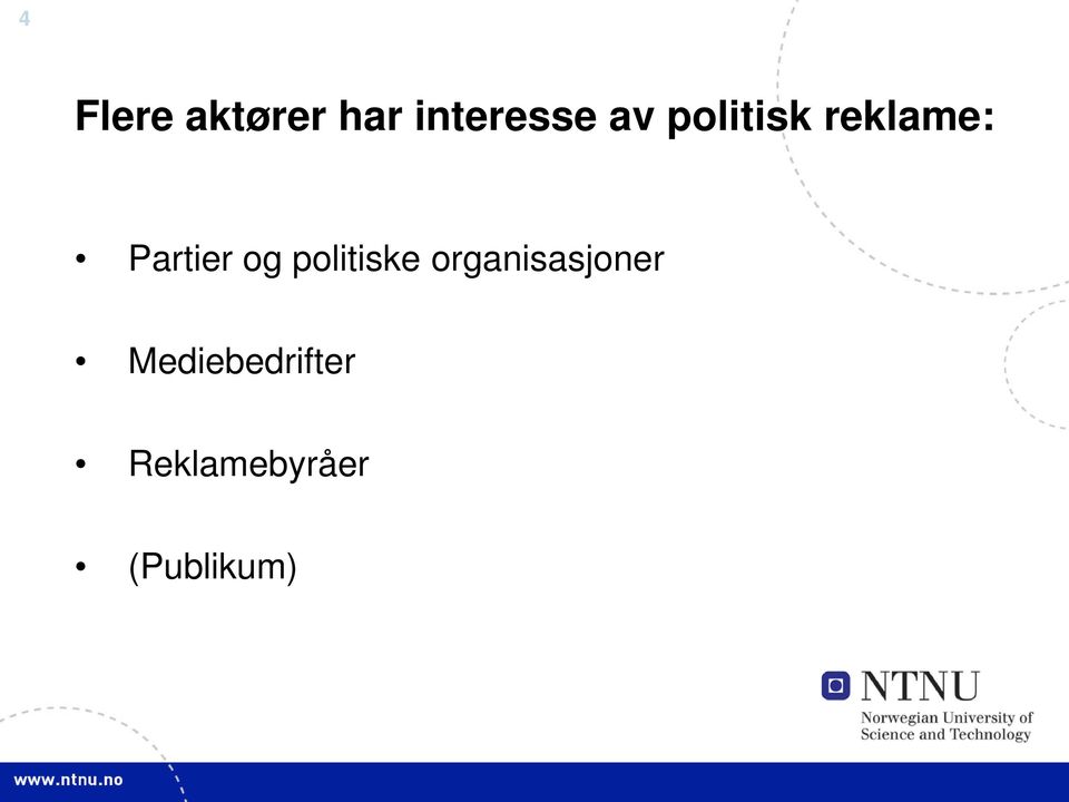 politiske organisasjoner