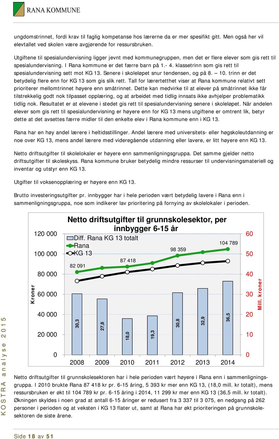 klassetrinn som gis rett til spesialundervisning sett mot. Senere i skoleløpet snur tendensen, og på 8. 1. trinn er det betydelig flere enn for som gis slik rett.