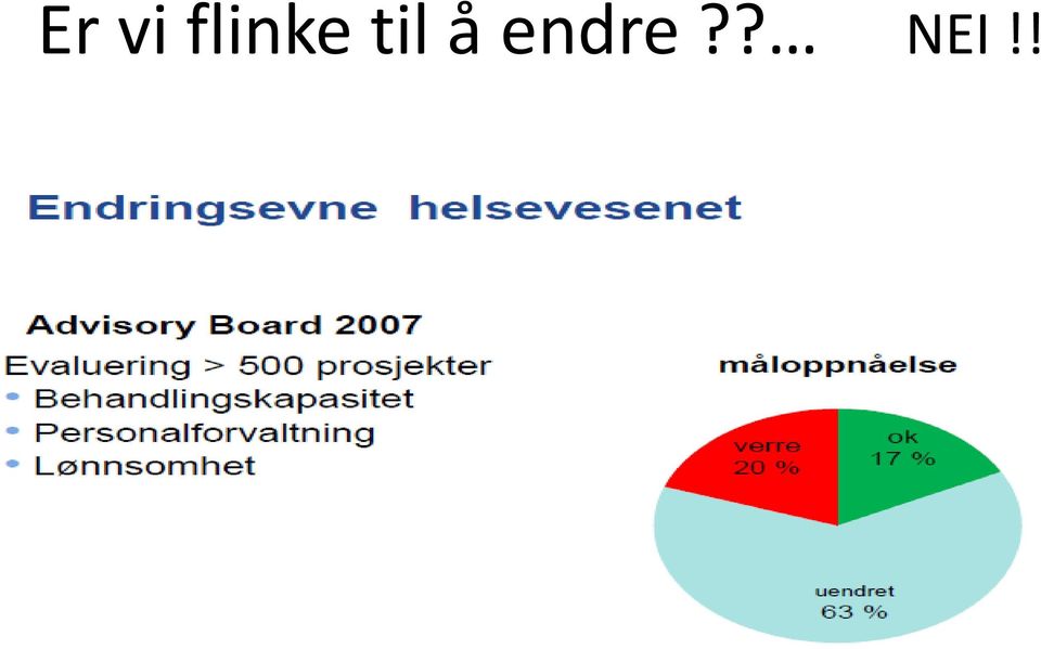 til å