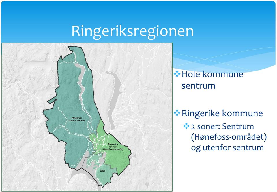 kommune soner: Sentrum