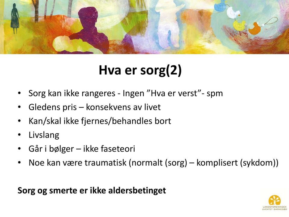 bort Livslang Går i bølger ikke faseteori Noe kan være traumatisk