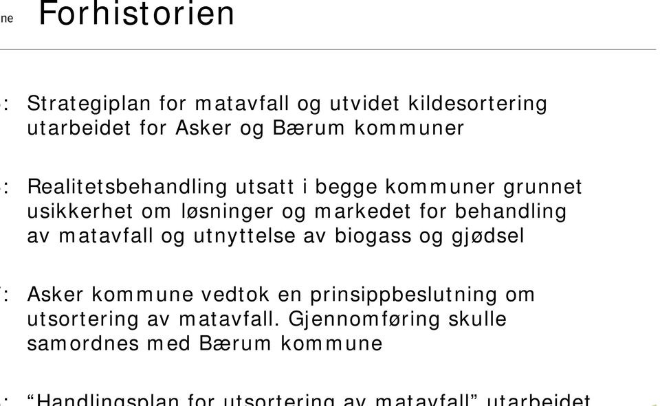 markedet for behandling av matavfall og utnyttelse av biogass og gjødsel : Asker kommune vedtok