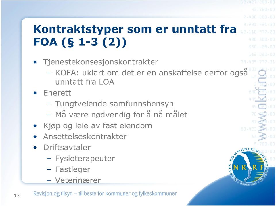 Tungtveiende samfunnshensyn Må være nødvendig for å nå målet Kjøp og leie av