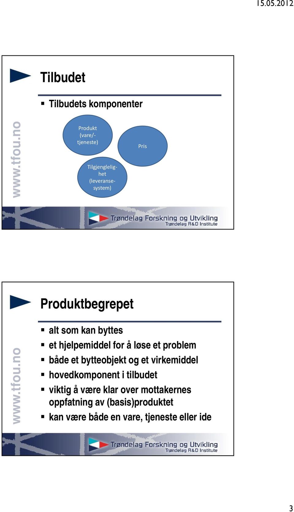 et problem både et bytteobjekt og et virkemiddel hovedkomponent i tilbudet viktig å