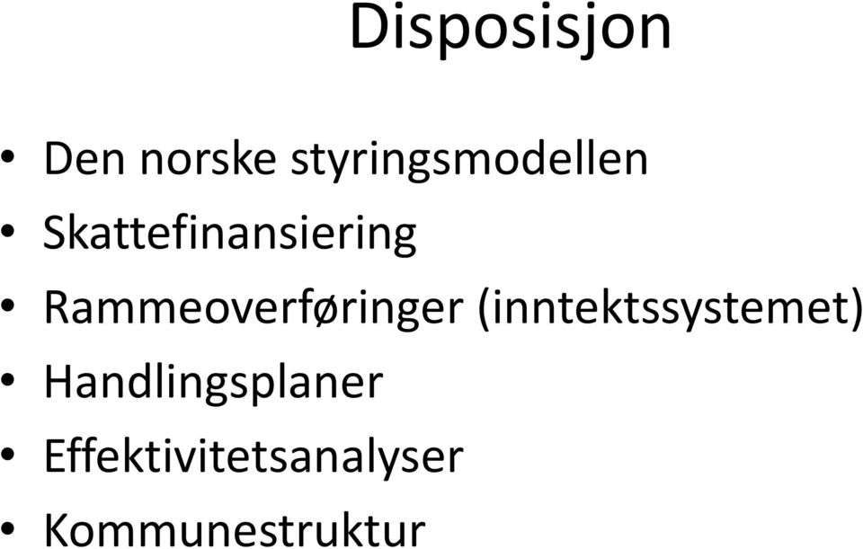 Rammeoverføringer (inntektssystemet)