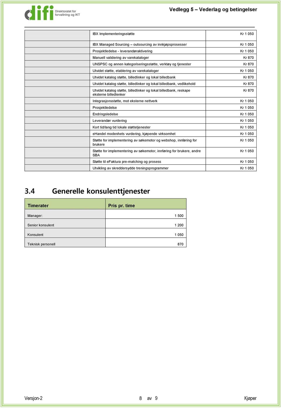 billedlinker og lokal billedbank, vedlikehold Kr 870 Utvidet katalog støtte, billedlinker og lokal billedbank, reskape eksterne billedlenker Kr 870 Integrasjonsstøtte, mot eksterne nettverk Kr 1 050