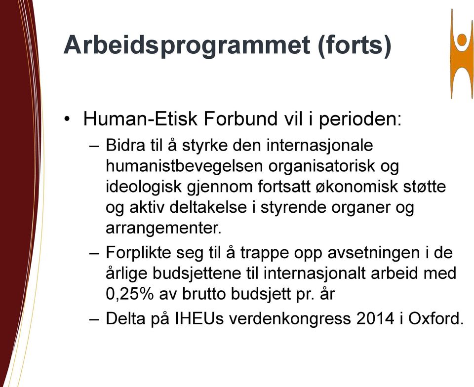 i styrende organer og arrangementer.