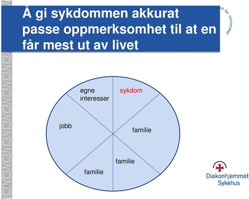 mest ut av livet egne