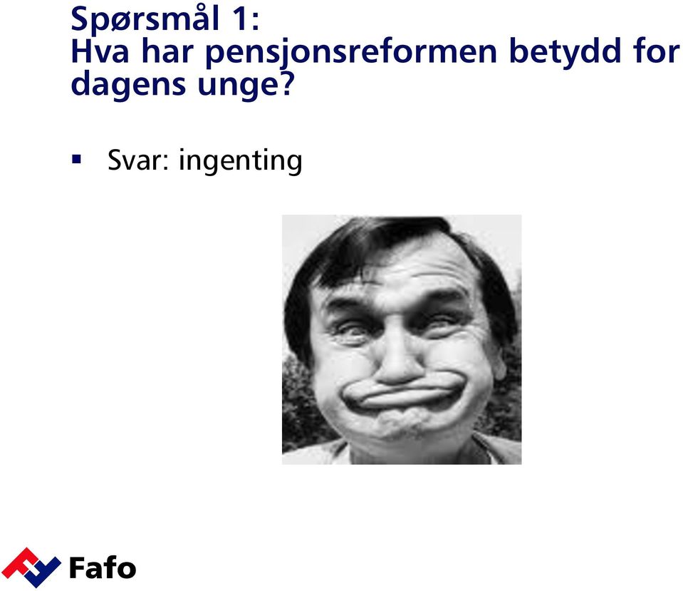 pensjonsreformen