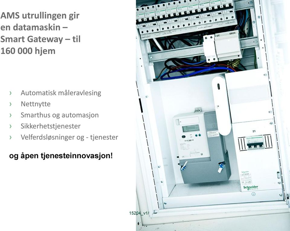 Smarthus og automasjon Sikkerhetstjenester