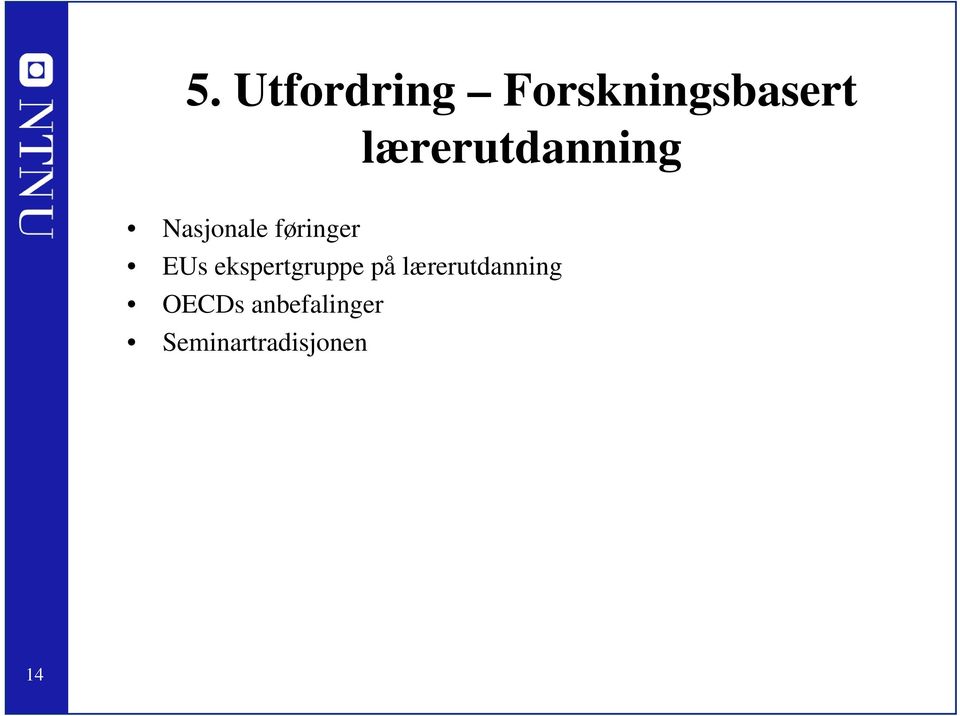 EUs ekspertgruppe på lærerutdanning