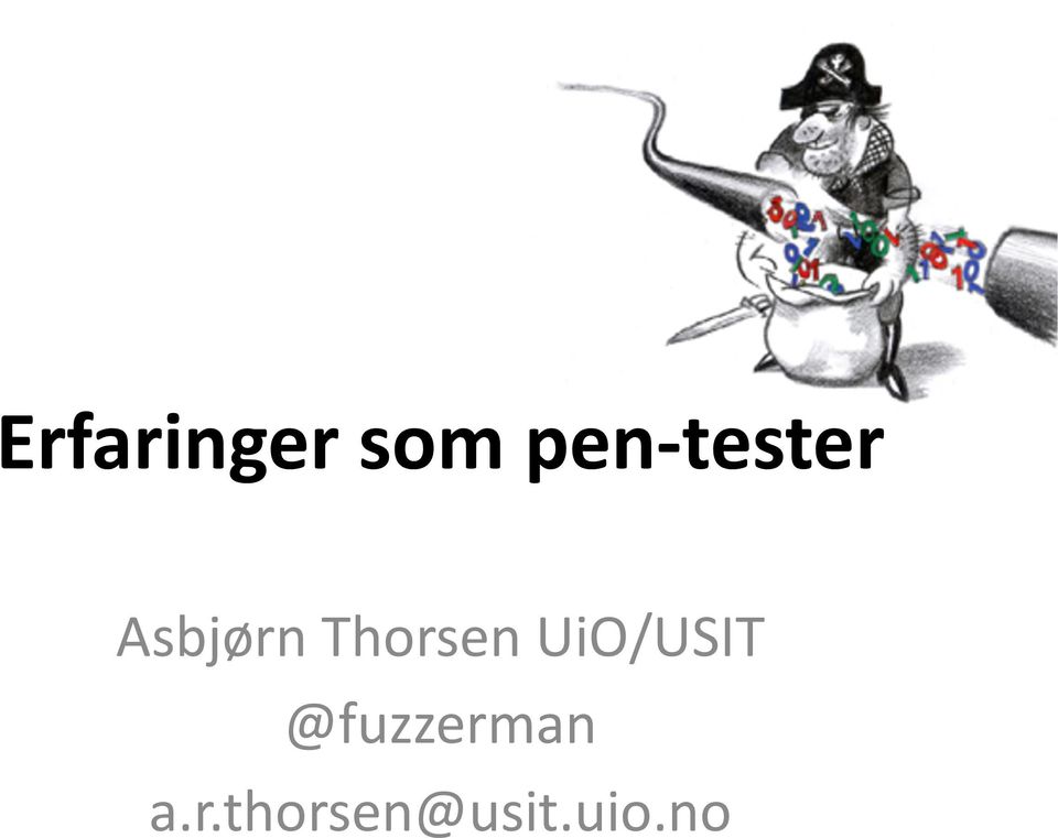 Thorsen UiO/USIT