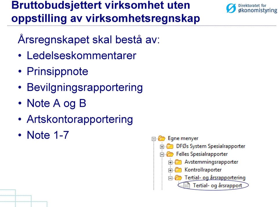 Ledelseskommentarer Prinsippnote