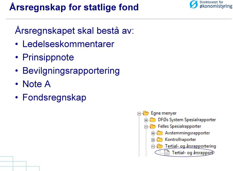 Ledelseskommentarer Prinsippnote