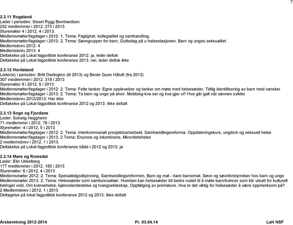 Medlemsbrev 2012: 4 Medlemsbrev 2013: