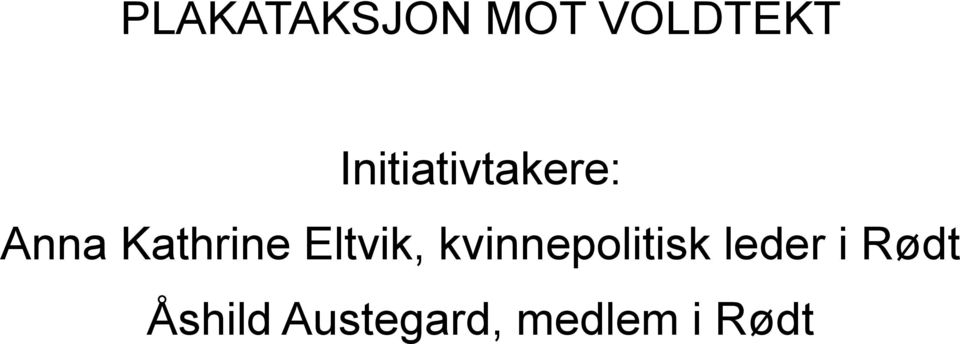 Eltvik, kvinnepolitisk leder i