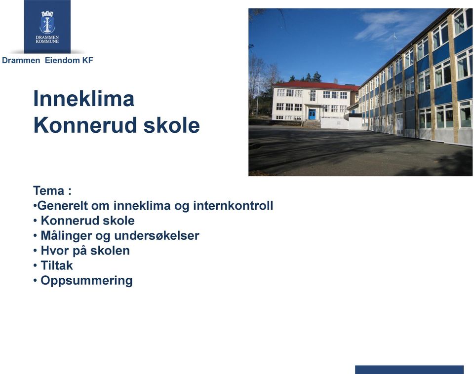 internkontroll Konnerud skole