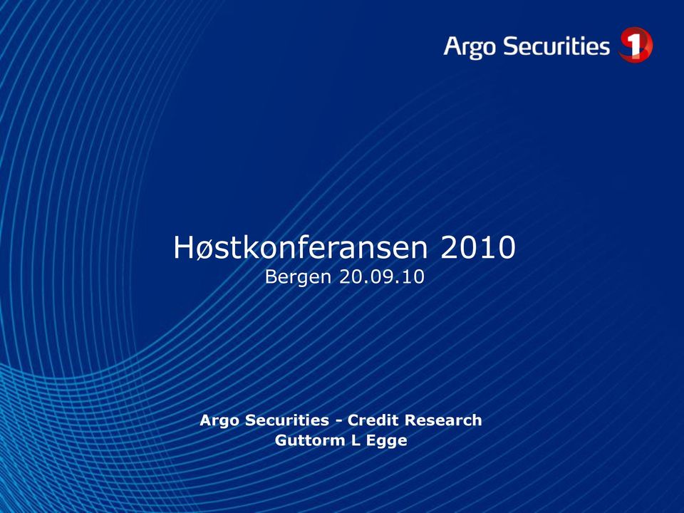 10 Argo Securities -
