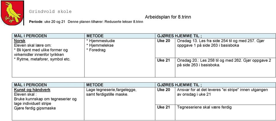 Gjør oppgave 2 på side 263 i basisboka.