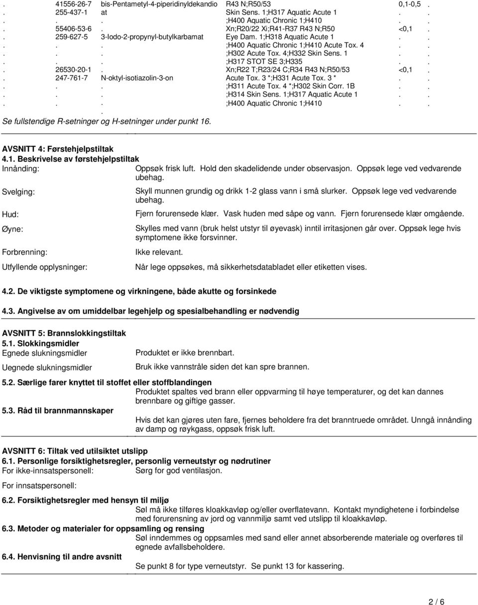 Tox 4 ;H302 Acute Tox 4;H332 Skin Sens 1 ;H317 STOT SE 3;H335 Xn;R22 T;R23/24 C;R34 R43 N;R50/53 Acute Tox 3 *;H331 Acute Tox 3 * ;H311 Acute Tox 4 *;H302 Skin Corr 1B ;H314 Skin Sens 1;H317 Aquatic