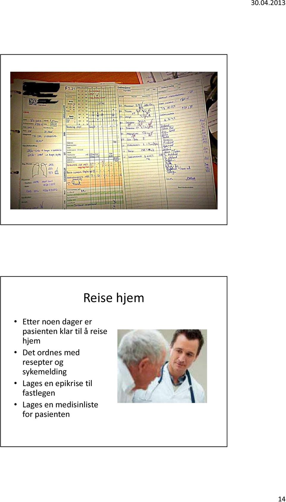 sykemelding Lages en epikrise til