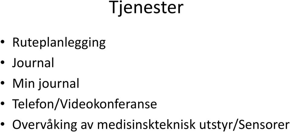 Telefon/Videokonferanse