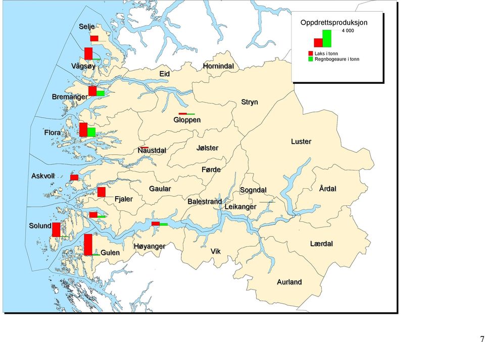 Lærdal Selje Selje Vågsøy Vågsøy Flora Flora Askvoll Askvoll Solund Solund Førde Førde Gloppen Gloppen
