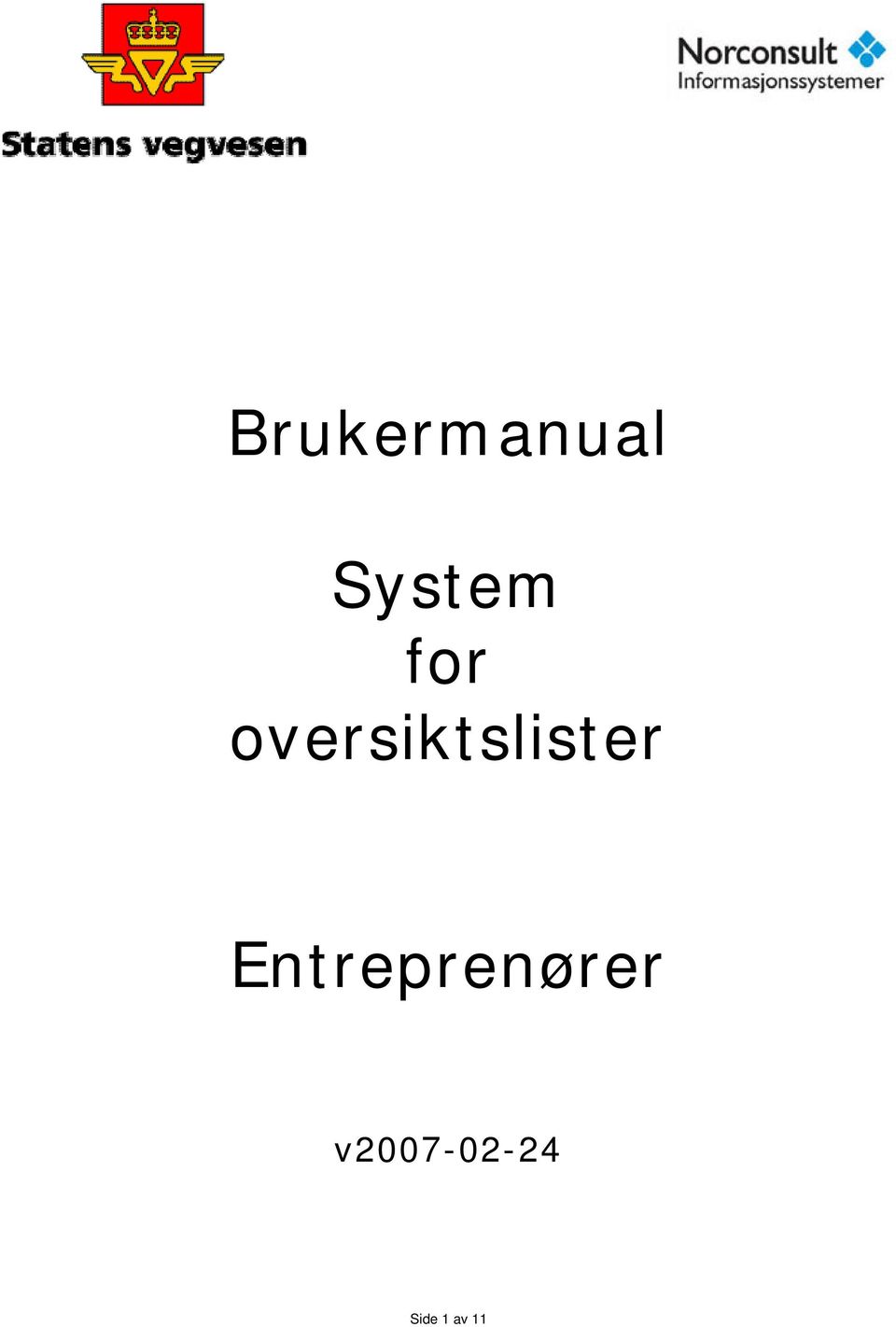 Entreprenører