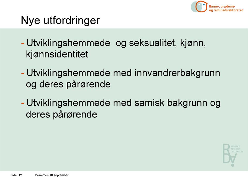 Utviklingshemmede med innvandrerbakgrunn og deres