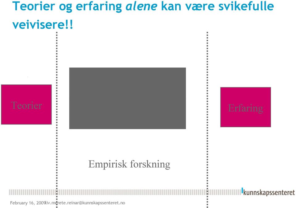 svikefulle veivisere!