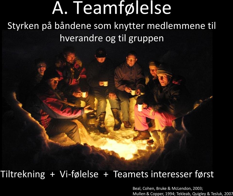 Teamets interesser først Beal, Cohen, Bruke & McLendon,