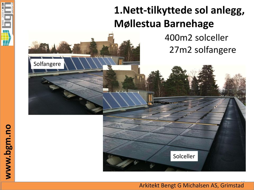 Barnehage 400m2 solceller