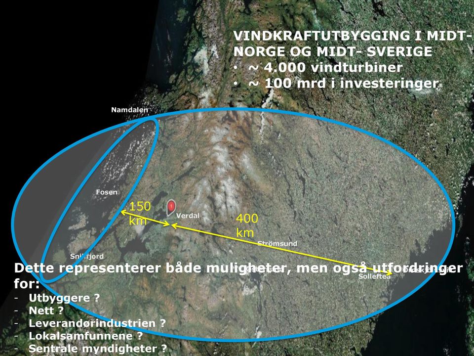 Strömsund Snillfjord Dette representerer både muligheter, Østersund men også