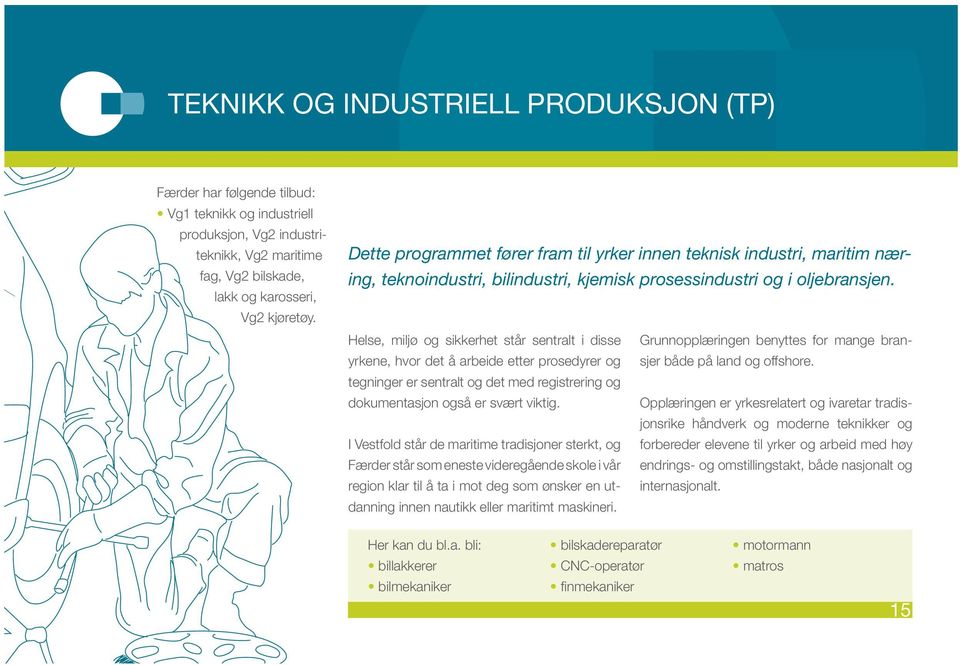 Helse, miljø og sikkerhet står sentralt i disse Grunnopplæringen benyttes for mange bransjer både på land og offshore.